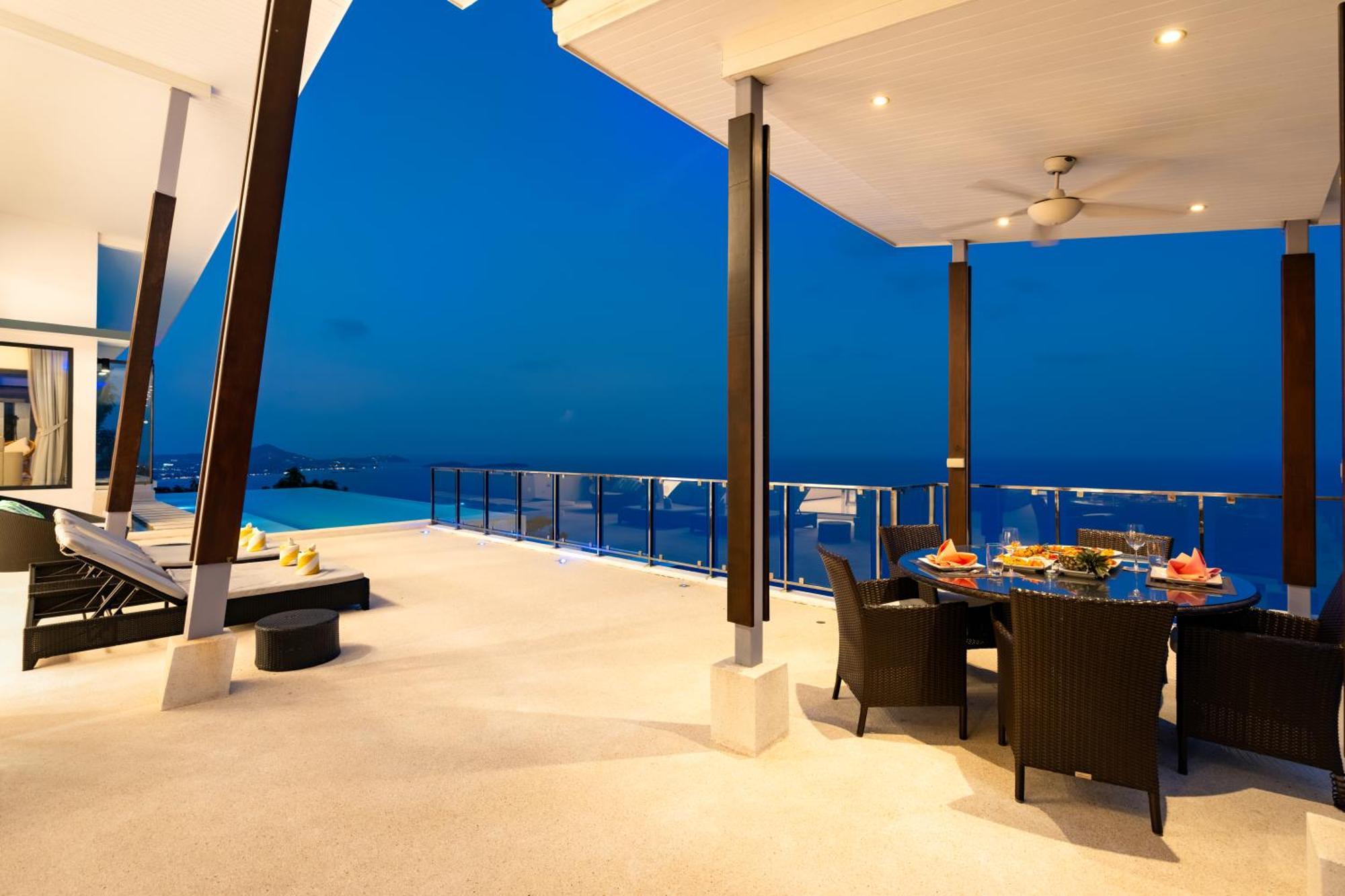 Karpe Diem Villa - Twin Infinity Pools пляж Чавенг Екстер'єр фото