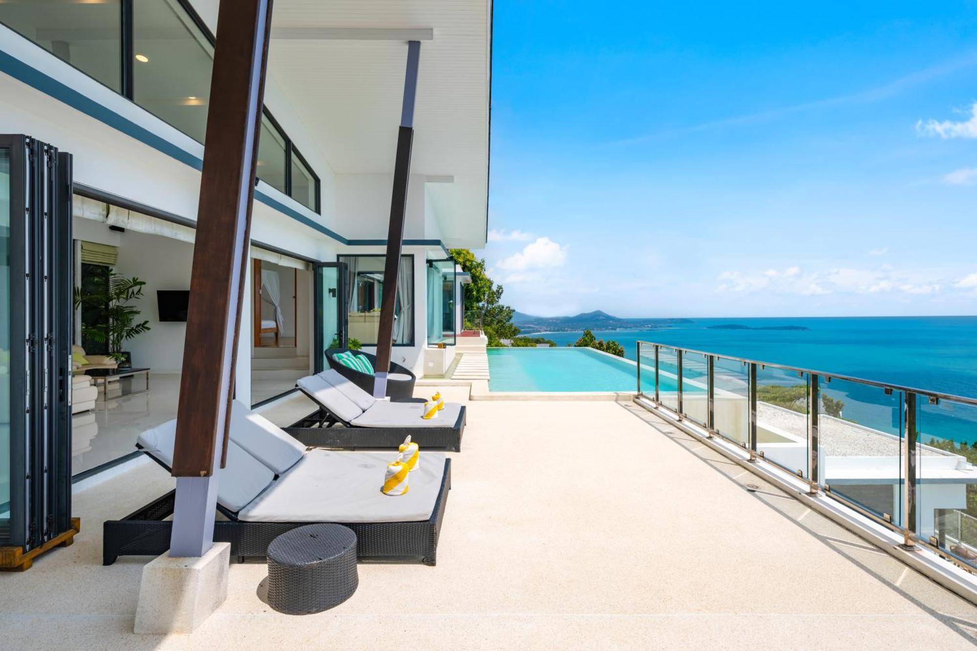 Karpe Diem Villa - Twin Infinity Pools пляж Чавенг Екстер'єр фото