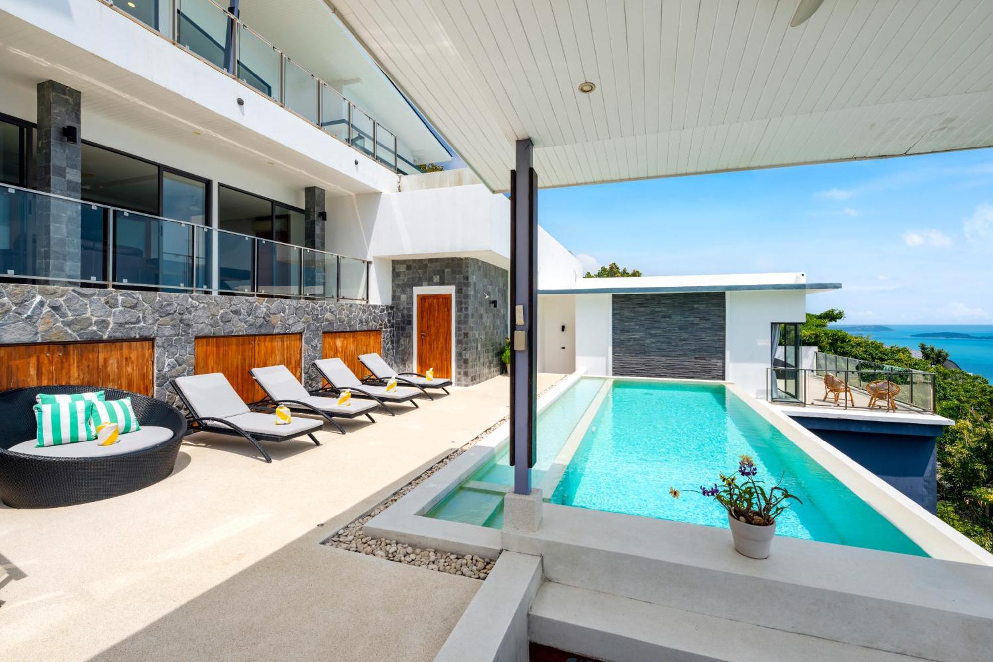 Karpe Diem Villa - Twin Infinity Pools пляж Чавенг Екстер'єр фото