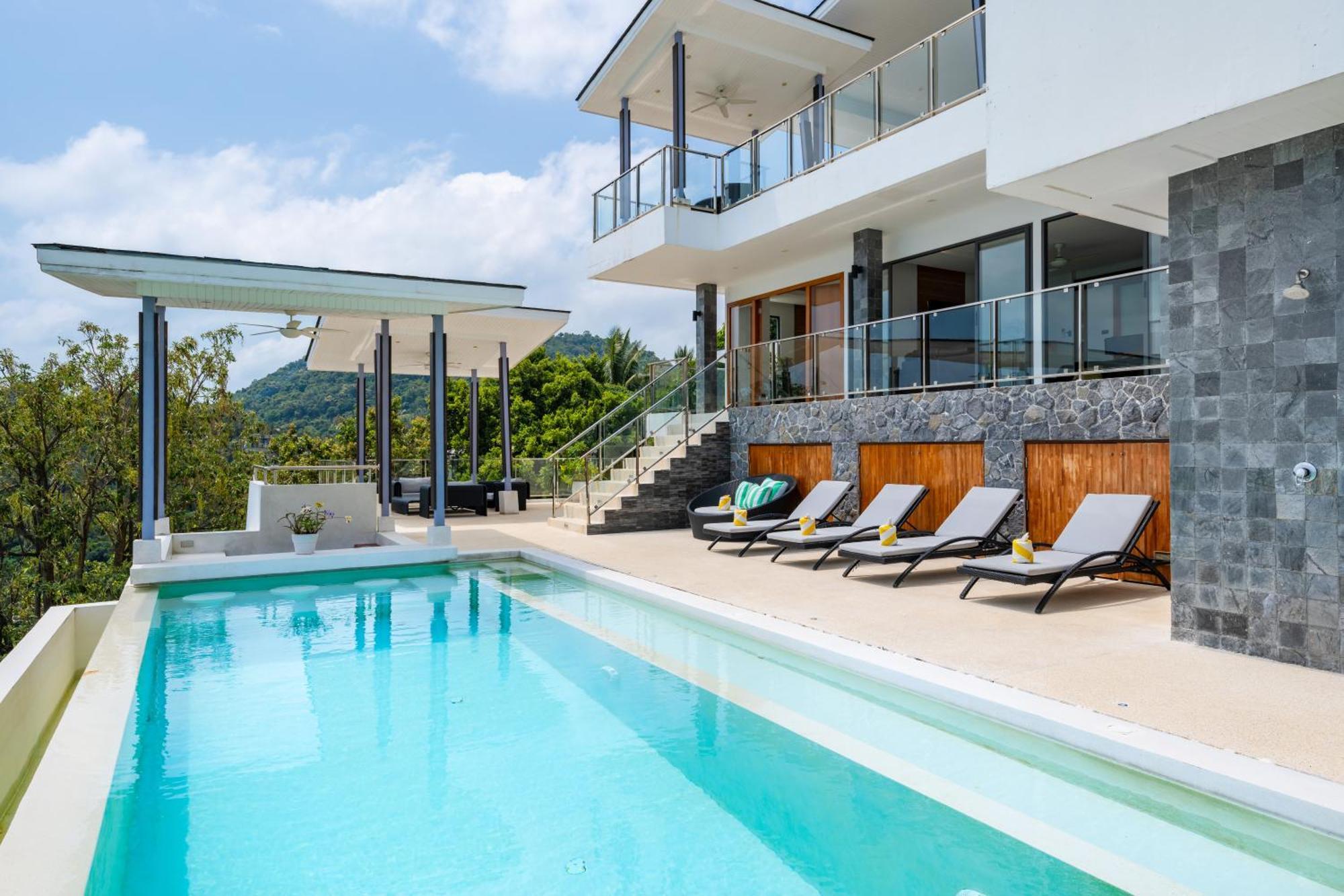 Karpe Diem Villa - Twin Infinity Pools пляж Чавенг Екстер'єр фото