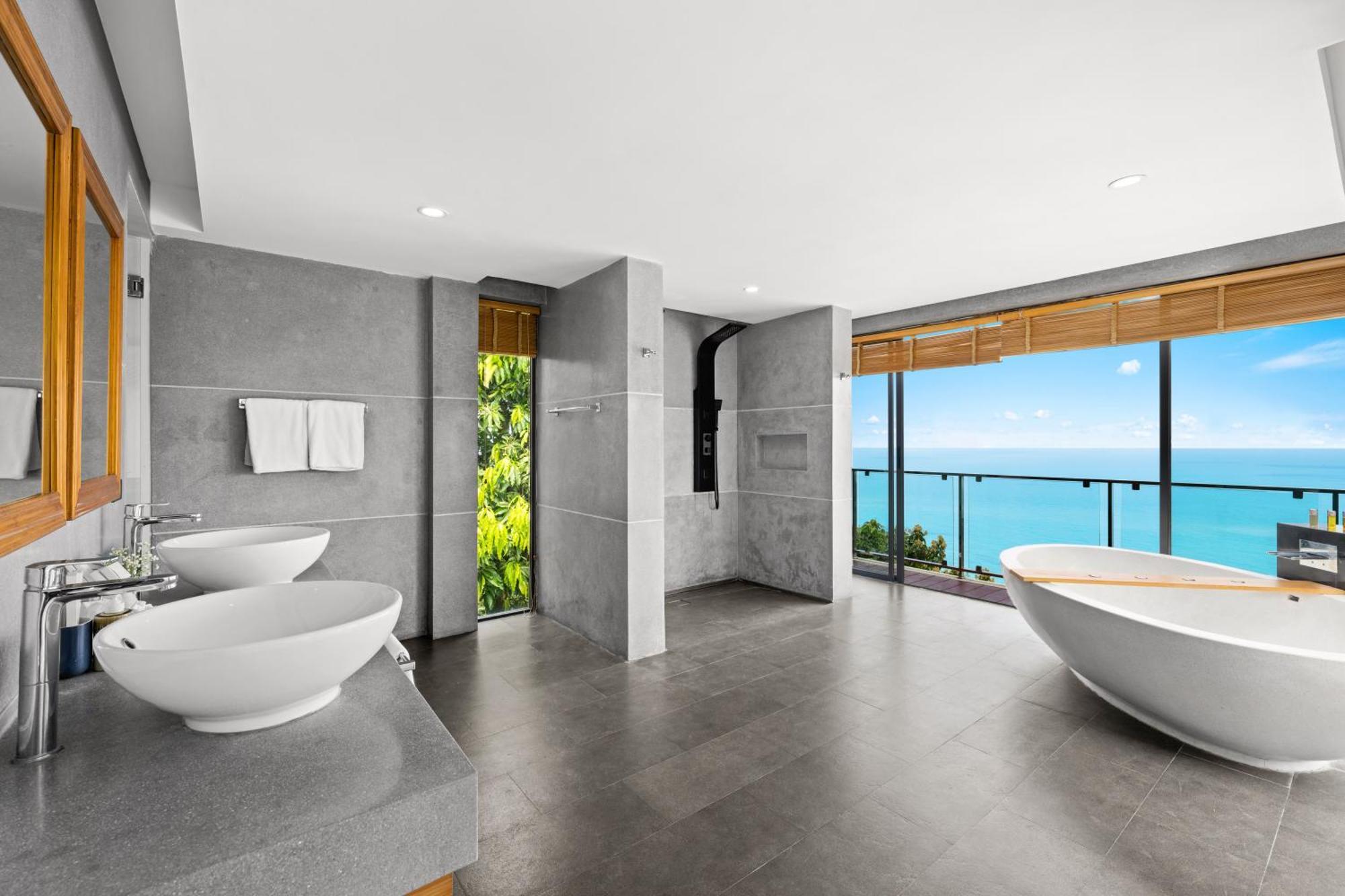 Karpe Diem Villa - Twin Infinity Pools пляж Чавенг Екстер'єр фото