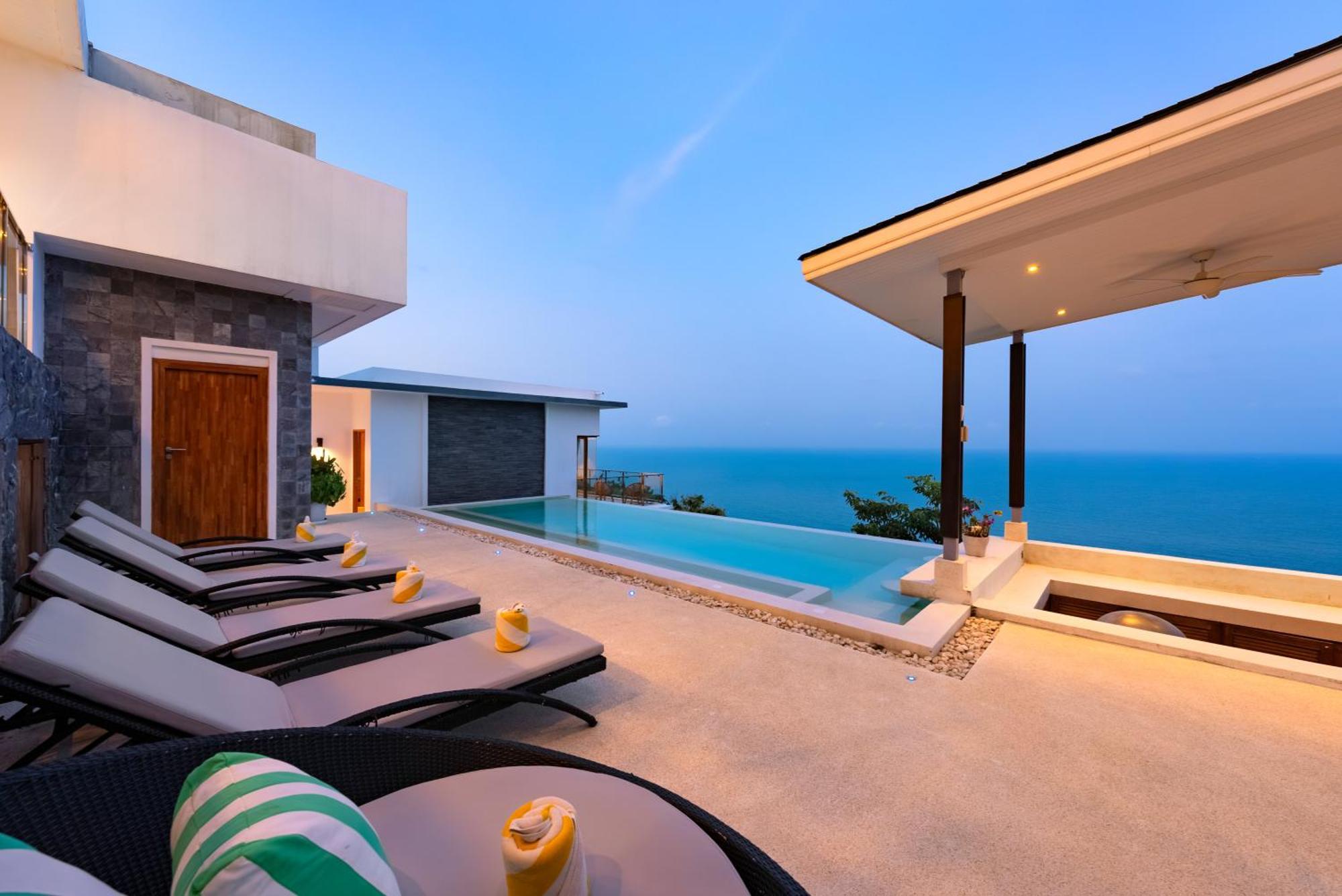 Karpe Diem Villa - Twin Infinity Pools пляж Чавенг Екстер'єр фото