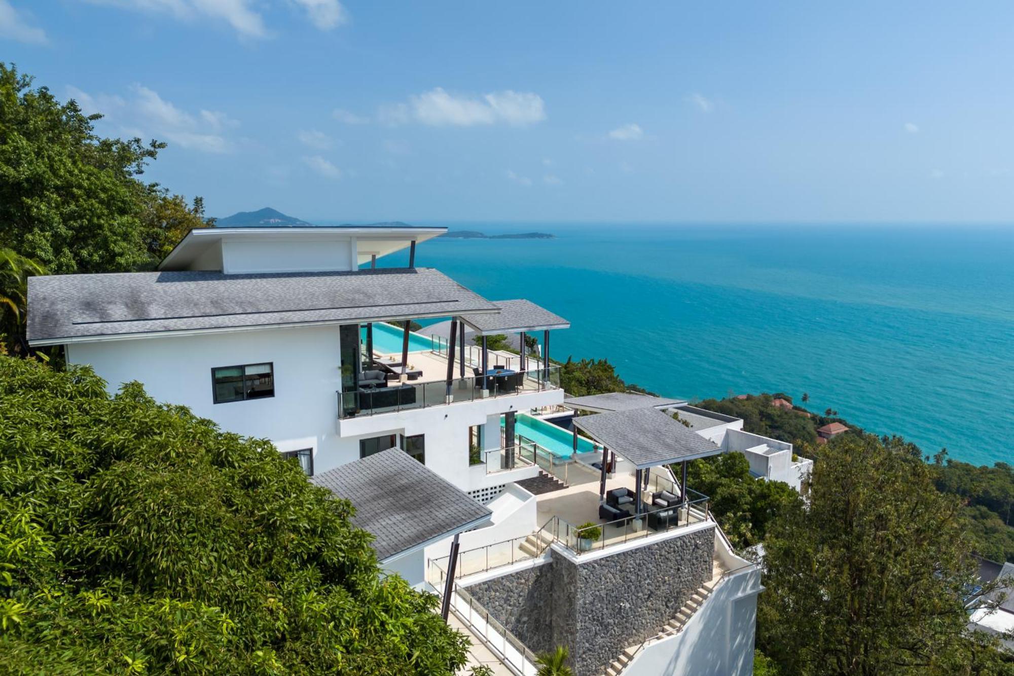 Karpe Diem Villa - Twin Infinity Pools пляж Чавенг Екстер'єр фото